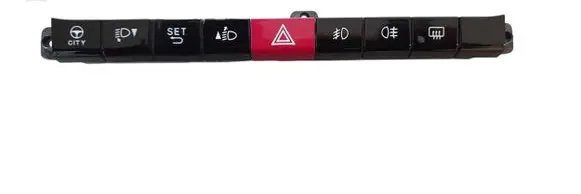 Fiat Panda III Hazard light switch 07355444220 09513 30280585