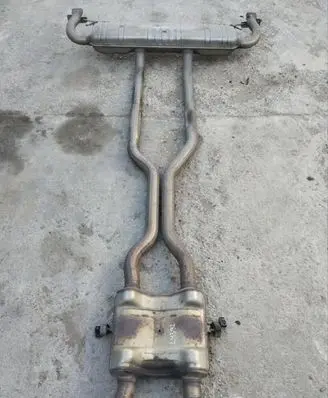 Mercedes-Benz GL X166 Muffler/silencer A1664901001