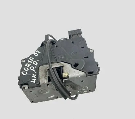 Opel Corsa D Front door lock 13258279 27090720 0325407955