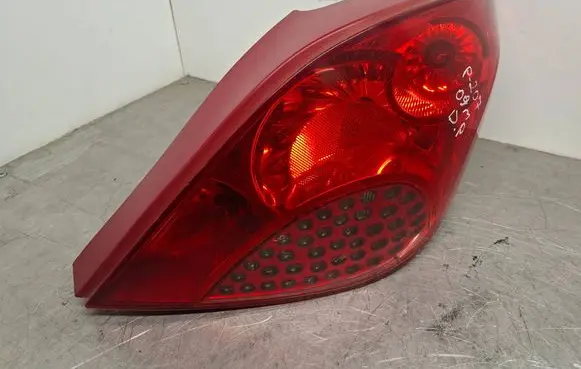 Peugeot 207 Rear/tail lights 9649986580