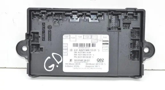 Mercedes-Benz S W221 Door control unit/module A2219001301 15523978