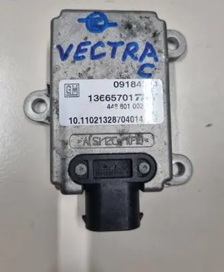 Opel Vectra C ESP acceleration yaw rate sensor 09184504 13665701 448801002011