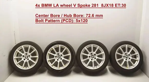 BMW 5 F10 F11 R18 alloy rim 6783521 36116783521