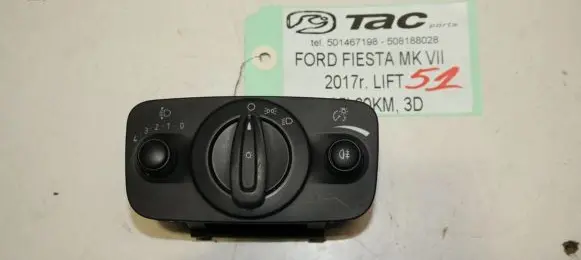Ford Fiesta Light switch