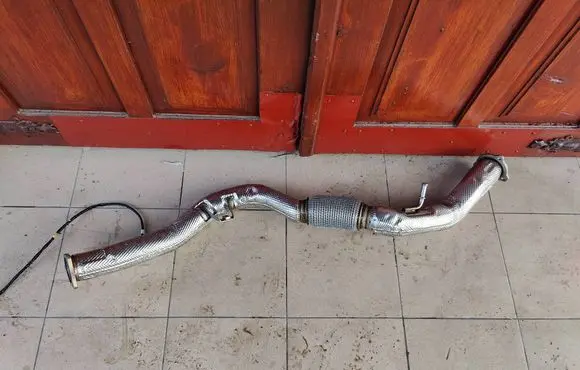 Audi A6 C7 Exhaust gas pipe 4G0253350G 4G0253350 687208