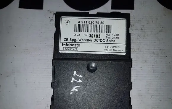 Mercedes-Benz E W211 Other control units/modules A2118207589 2118207589