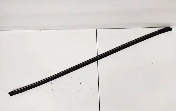 Front door glass trim molding