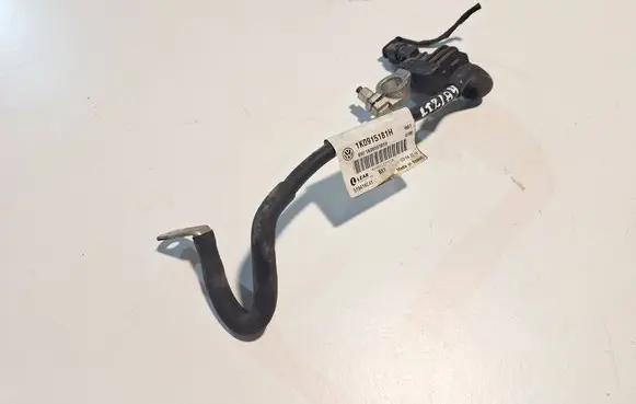 Volkswagen Scirocco Negative earth cable (battery) 1K0915181H