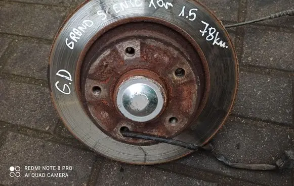 Renault Scenic III - Grand scenic III Rear wheel hub