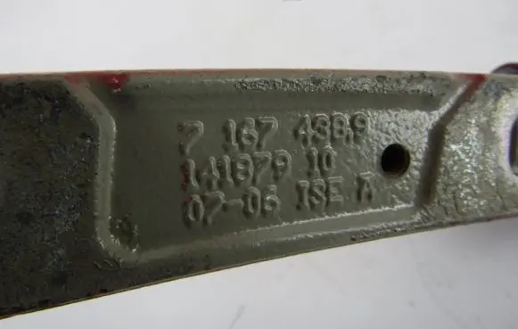 Mini One - Cooper Clubman R55 Rear door hinge set 71674389