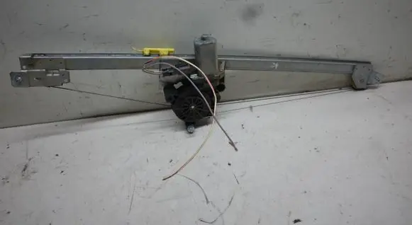 Front door window regulator with motor