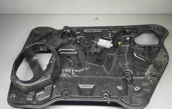 Front door window regulator with motor