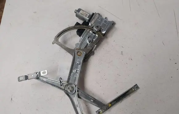 Opel Astra H Front door window regulator with motor 13101480 994884101
