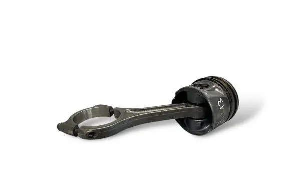 Piston with connecting rod