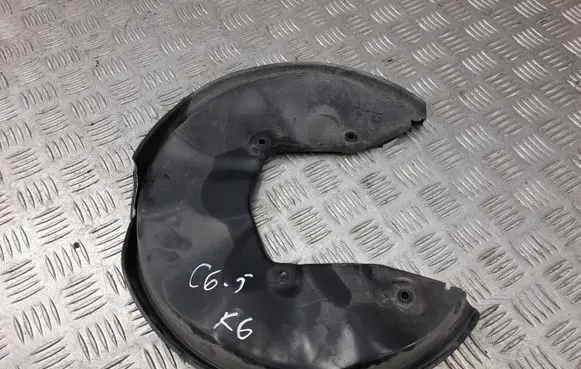 Audi A6 S6 C6 4F Rear brake disc plate dust cover 4F0615611