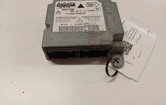 Citroen C5 Airbag control unit/module 9658177080 603481900