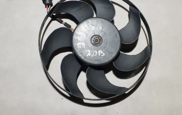 Volkswagen Jetta VI Electric radiator cooling fan 1K0959455ES A07698112