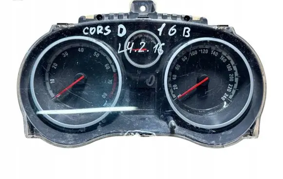 Opel Corsa D Speedometer (instrument cluster) 13268435