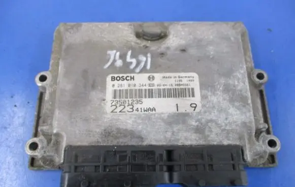 Fiat Doblo Engine control unit/module ECU 73501235