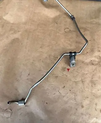 Audi A4 S4 B7 8E 8H Turbo turbocharger oiling pipe/hose 038145859F
