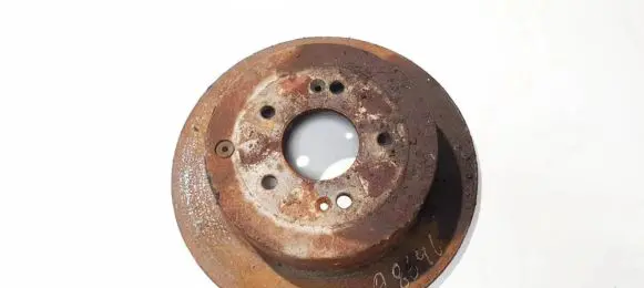 Hyundai Santa Fe Rear brake disc neventiliuojamas