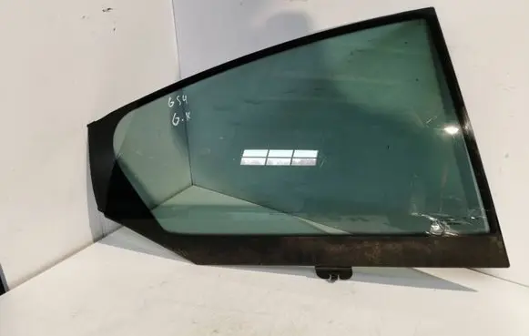 Rear door window glass