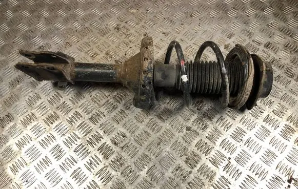 Front shock absorber with coil spring