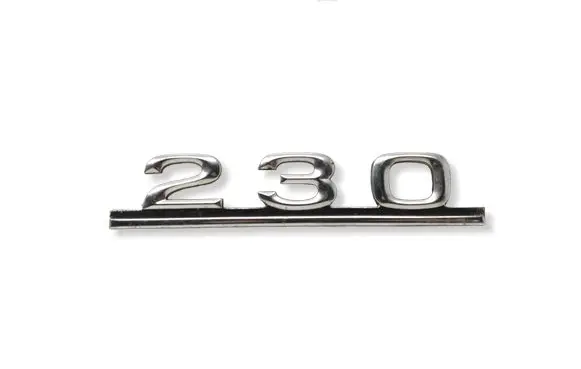 Mercedes-Benz W123 Manufacturers badge/model letters 1238170415