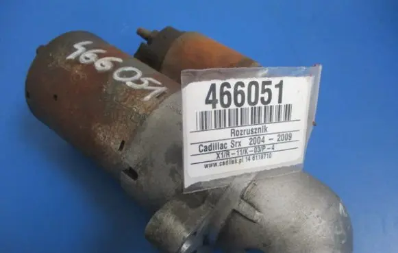 Cadillac SRX Starter motor 12574623