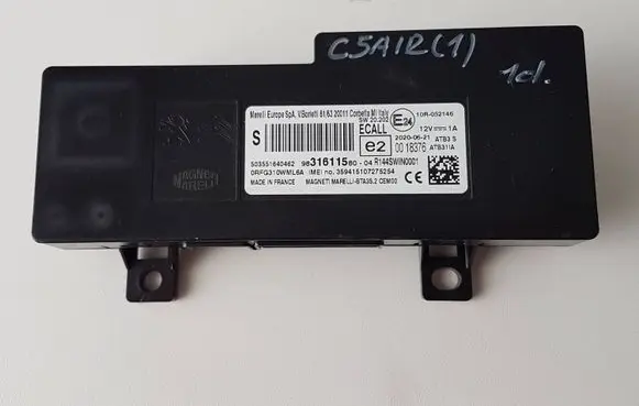 Citroen C5 Aircross Bluetooth control unit module 9831611580 616320011 10R052146
