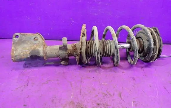 Mitsubishi Galant Front shock absorber with coil spring 