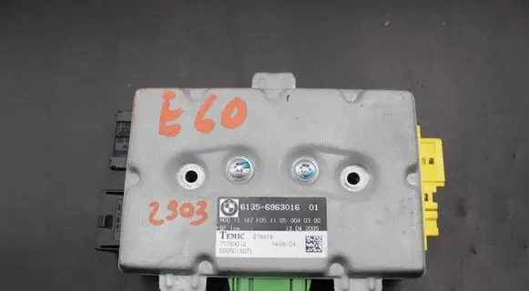 BMW 5 E60 E61 Door control unit/module 6963016 75789012 DDR5D13G71