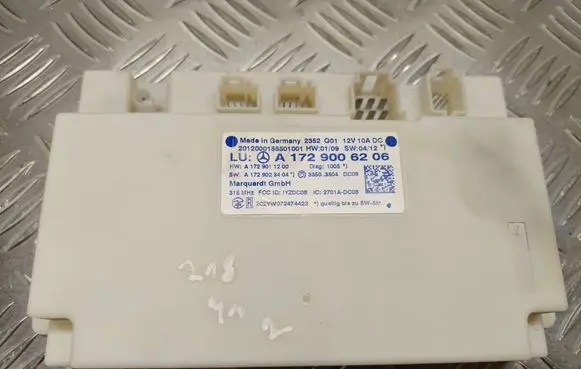 Mercedes-Benz CLS C218 X218 Keyless (KESSY) go control unit/module A1729011200 A1729023404