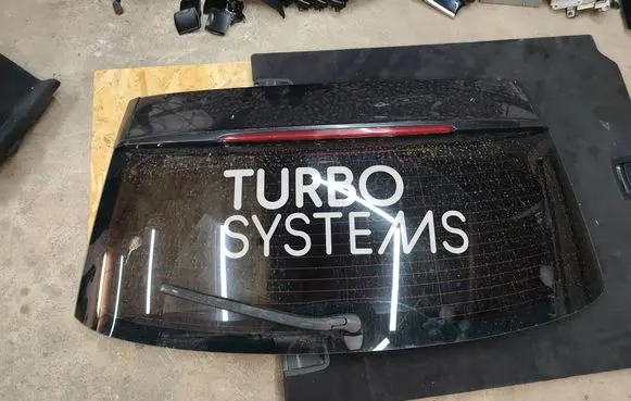 BMW 5 F10 F11 Rear windscreen/windshield window 