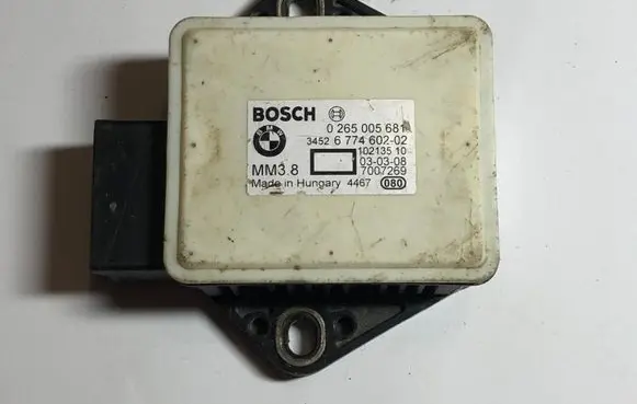 BMW 5 E60 E61 ESP acceleration yaw rate sensor 6774602 34526774602