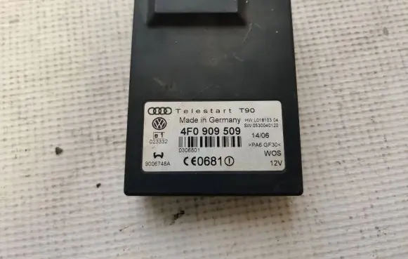 Volkswagen Transporter - Caravelle T5 Auxiliary heating control unit/module 4F0909509 9006748A 0306801