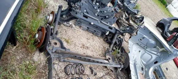 Renault Trafic III (X82) Rear axle beam with reductor 