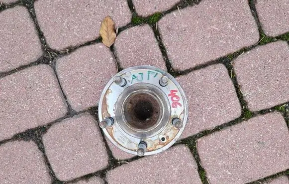 Opel Astra J Rear wheel ball bearing 13577406