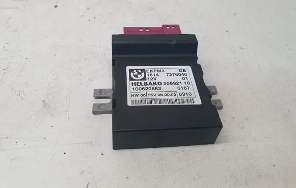 BMW 5 E60 E61 Fuel injection pump control unit/module 16147276046 100620583