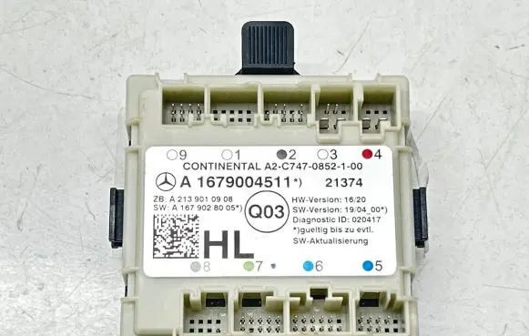 Mercedes-Benz EQC Door control unit/module A1679004511 A2139010908