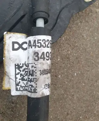 Smart ForTwo III C453 Gear shift cable linkage A4532670064