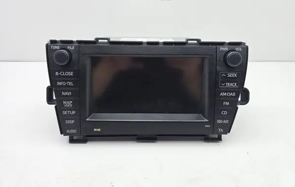 Toyota Prius (XW30) Radio/CD/DVD/GPS head unit 8612047410 FX0A507285 8611360V840
