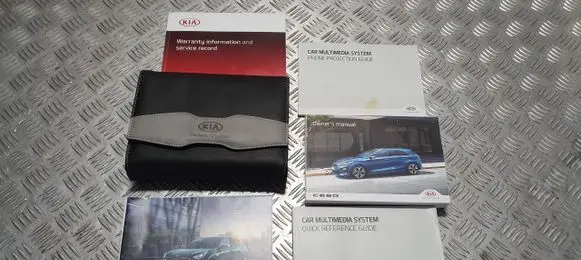 KIA Ceed Owners service history hand book PU12430