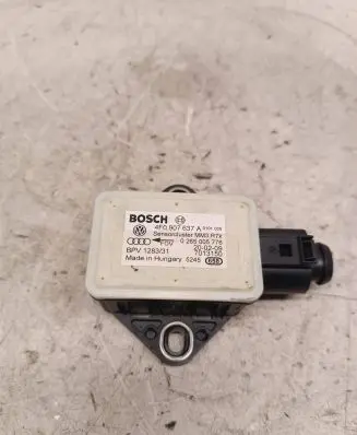 Audi A6 S6 C6 4F ESP acceleration yaw rate sensor 4F0907637A 0265005776 7013150