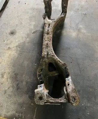 Porsche Cayenne (9PA) Rear subframe 