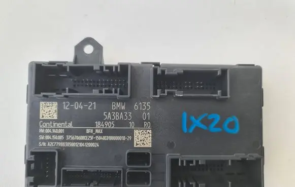 BMW iX Door control unit/module 5A3BA33 184905 004150005