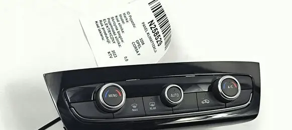 Opel Corsa F Climate control/heater control trim 39231052