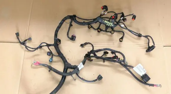 Dodge Dart Engine installation wiring loom
