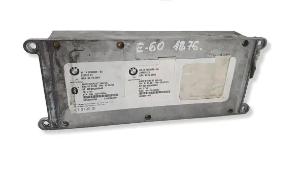 BMW 5 E60 E61 Bluetooth control unit module 6955688 23292523