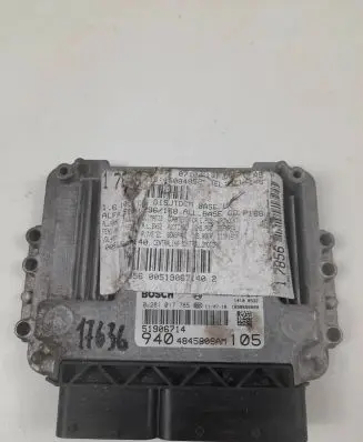 Alfa Romeo Giulietta Engine control unit/module 51906714 0281017785